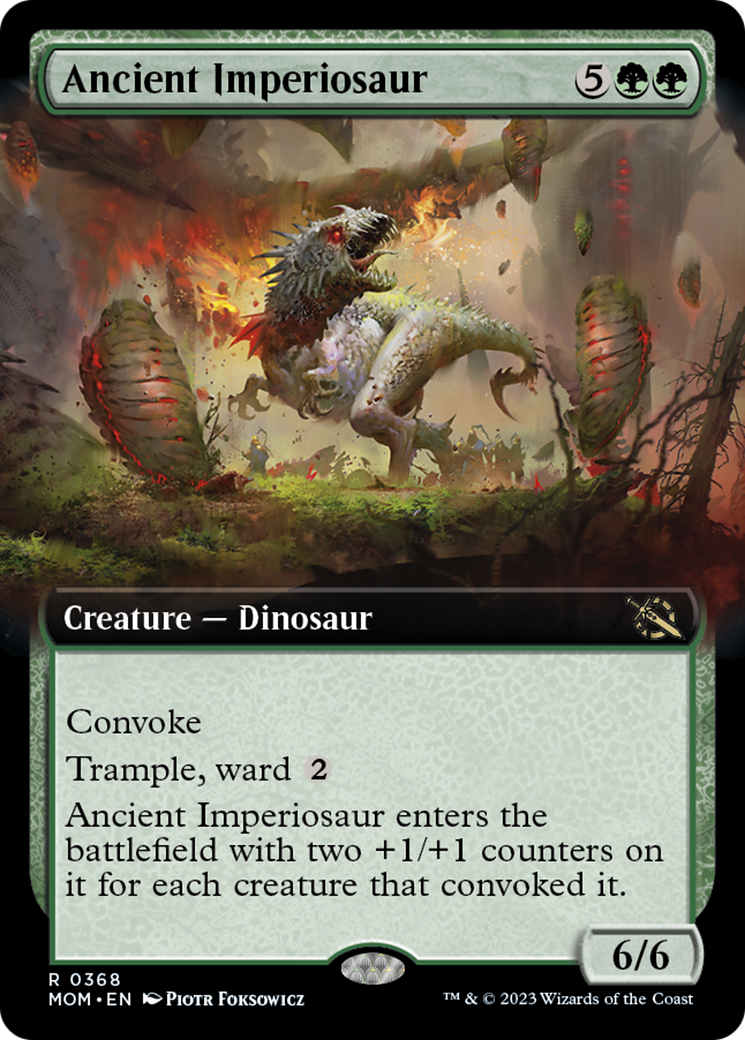 Ancient Imperiosaur (Extended Art) [March of the Machine] | Good Games Morley