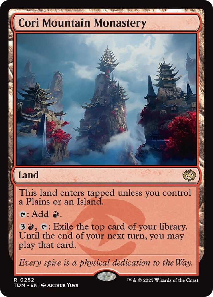 Cori Mountain Monastery [Tarkir: Dragonstorm] | Good Games Morley