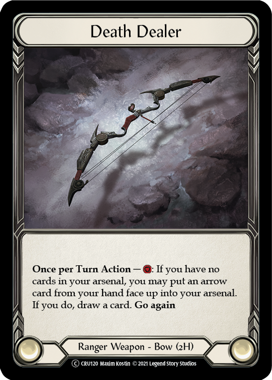 Death Dealer [U-CRU120] (Crucible of War Unlimited)  Unlimited Rainbow Foil | Good Games Morley