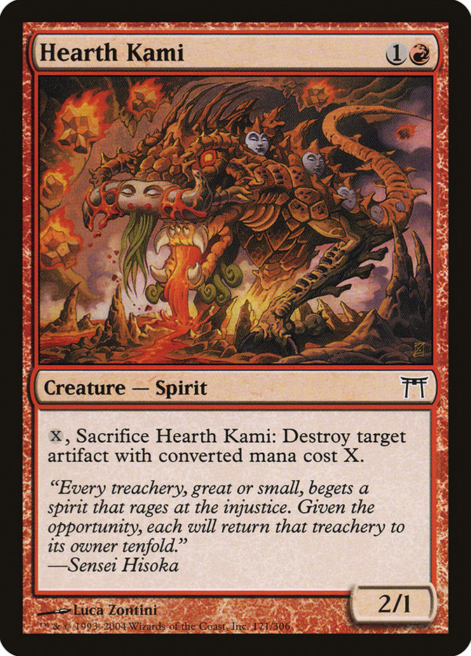Hearth Kami 171/306 (Champions of Kamigawa)  - Foil | Good Games Morley