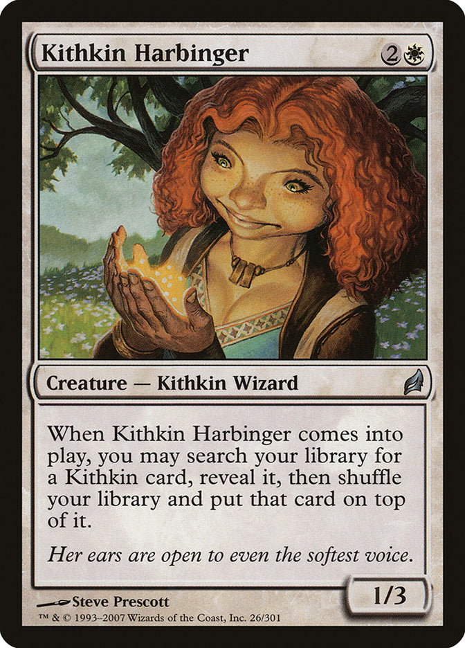 Kithkin Harbinger 26/301 (Lorwyn)  - Foil | Good Games Morley