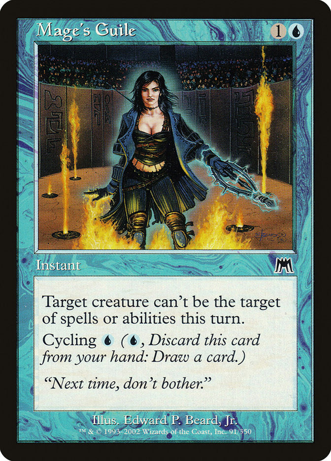 Mage's Guile 91/350 (Onslaught)  - Foil | Good Games Morley