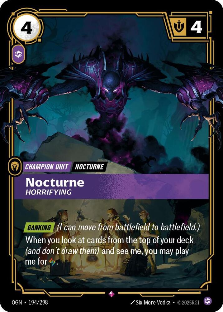 Nocturne - Horrifying 194/298 (Origins)  - Foil | Good Games Morley