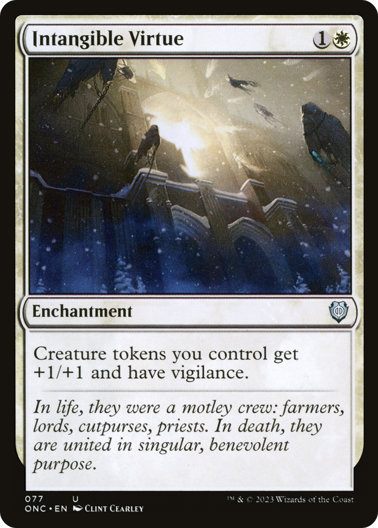 Intangible Virtue [Phyrexia: All Will Be One Commander] | Good Games Morley