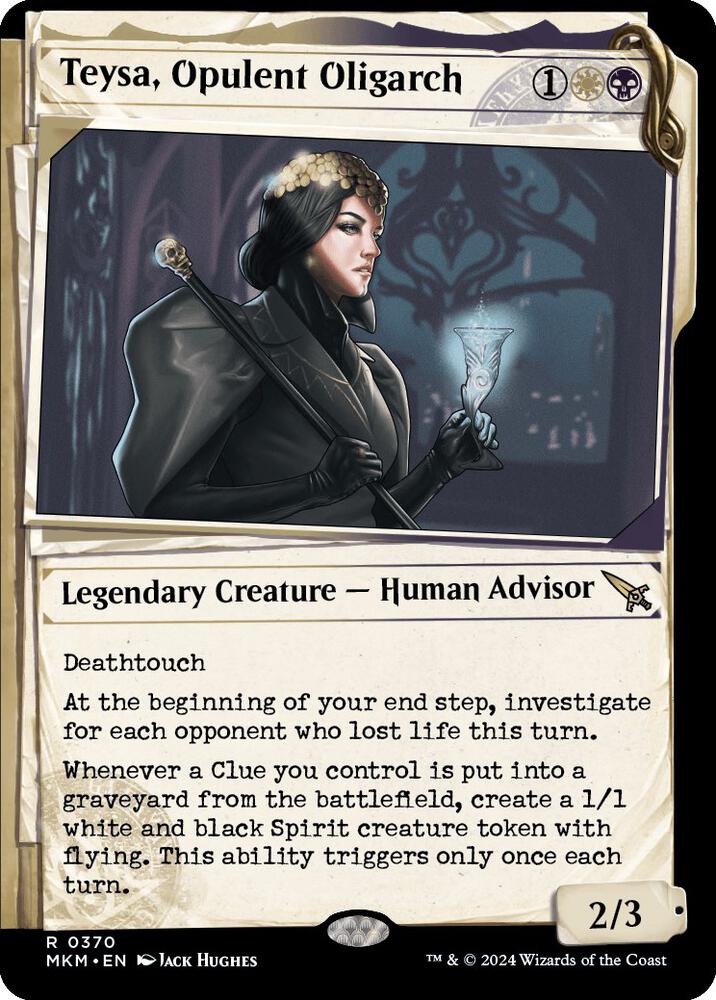 Teysa, Opulent Oligarch 370/286 (Murders at Karlov Manor)  - Showcase | Good Games Morley