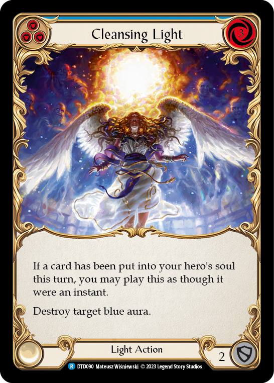 Cleansing Light (Blue) [DTD090] (Dusk Till Dawn)  Rainbow Foil | Good Games Morley
