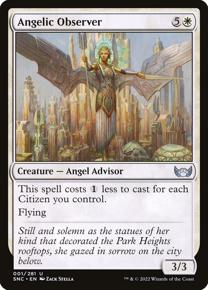 Angelic Observer 1/281 (Streets of New Capenna)  | Good Games Morley