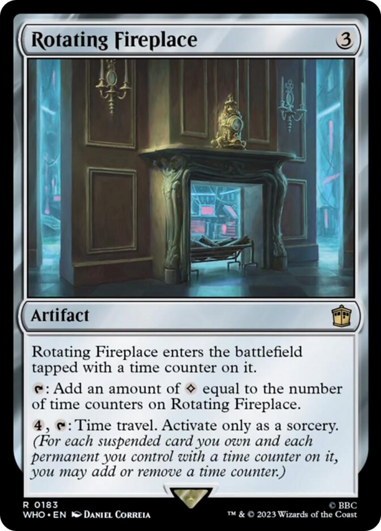 Rotating Fireplace [Doctor Who] | Good Games Morley