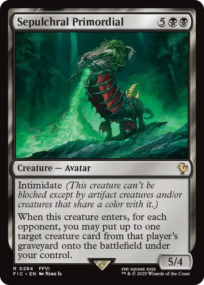 Sepulchral Primordial  284 (Commander: FINAL FANTASY)  - Surge Foil | Good Games Morley