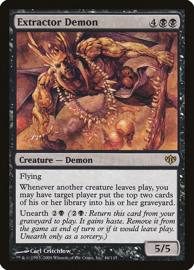 Extractor Demon 44/145 (Conflux)  - Foil | Good Games Morley