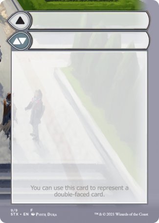 Helper Card (9/9) [Strixhaven: School of Mages Tokens] | Good Games Morley