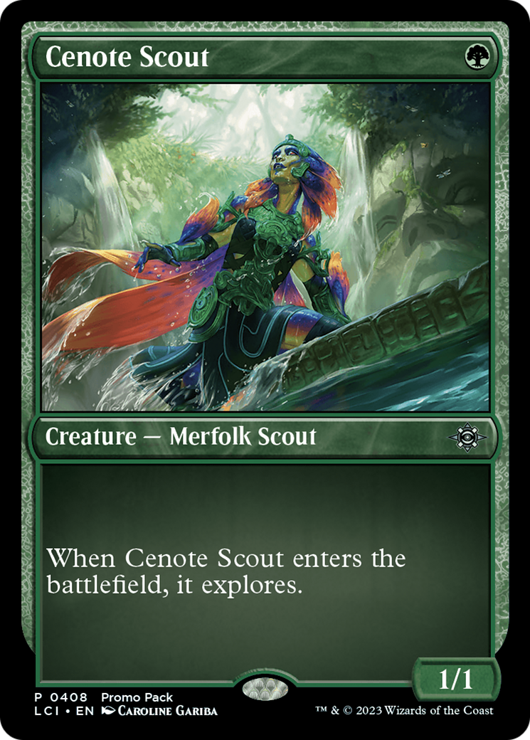 Cenote Scout [The Lost Caverns of Ixalan Promos] | Good Games Morley