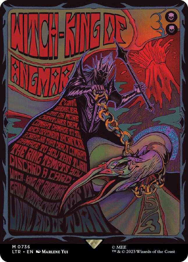Witch-king of Angmar 736 (Universes Beyond: The Lord of the Rings: Tales of Middle-earth)  - Borderless Poster | Good Games Morley