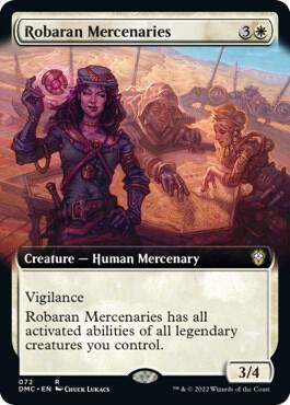 Robaran Mercenaries Extended Art 72 (Commander: Dominaria United)  | Good Games Morley