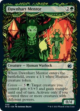 Dawnhart Mentor Showcase 300/277 (Innistrad: Midnight Hunt)  | Good Games Morley