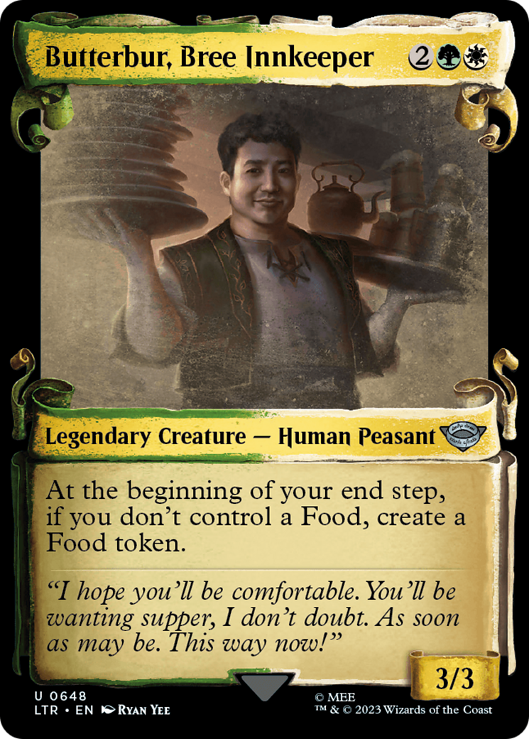 Butterbur, Bree Innkeeper [The Lord of the Rings: Tales of Middle-Earth Showcase Scrolls] | Good Games Morley