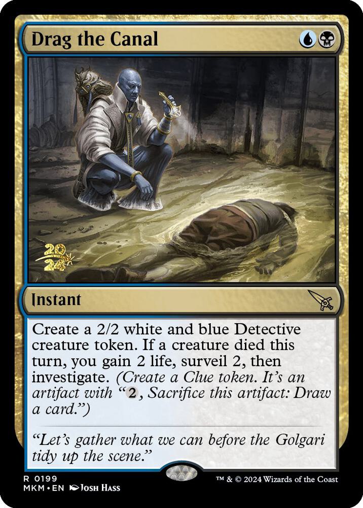 Drag the Canal 199s/182 (Prerelease Cards)  - Foil | Good Games Morley