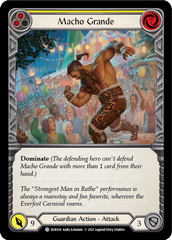 Macho Grande (Yellow) [EVR028] (Everfest)  1st Edition Rainbow Foil | Good Games Morley