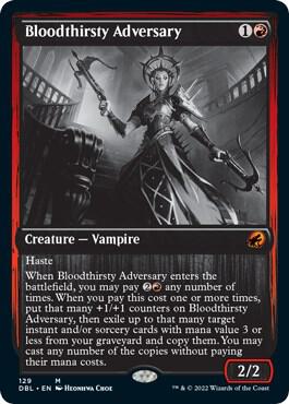 Bloodthirsty Adversary 129/534 (Innistrad: Double Feature)  | Good Games Morley