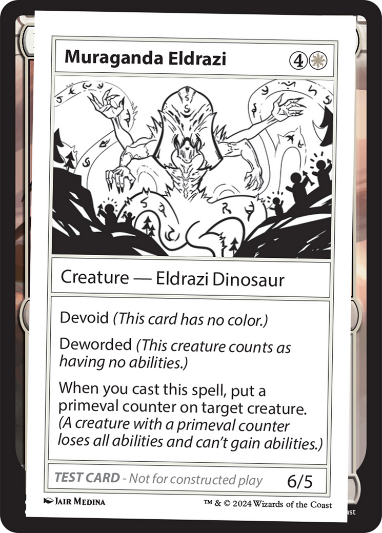 Muraganda Eldrazi [Mystery Booster 2 Playtest Cards] | Good Games Morley