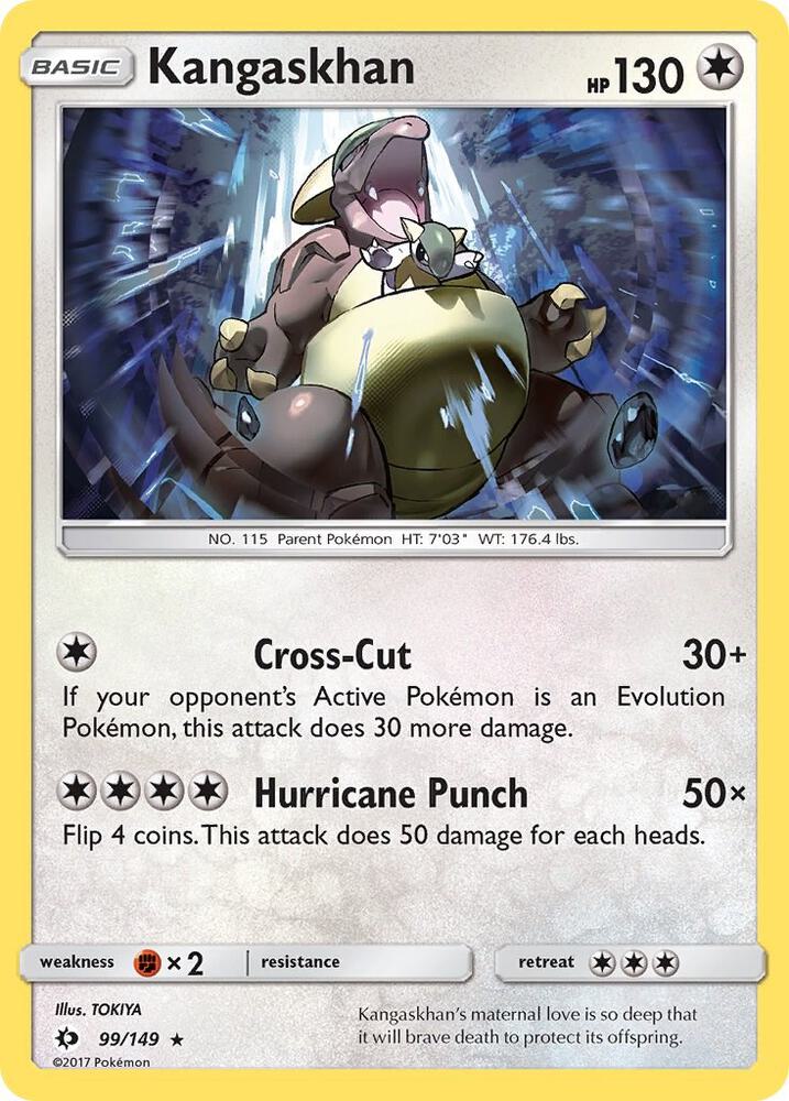 Kangaskhan 99/149 (SM Base Set)  - Holofoil | Good Games Morley