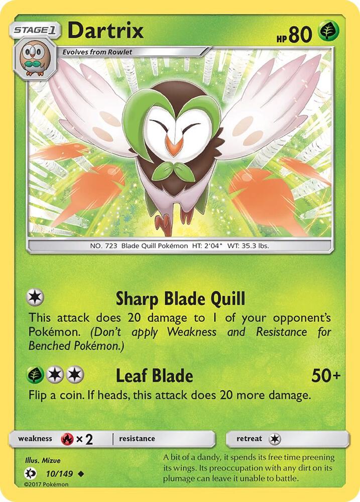 Dartrix 10/149 (SM Base Set)  | Good Games Morley
