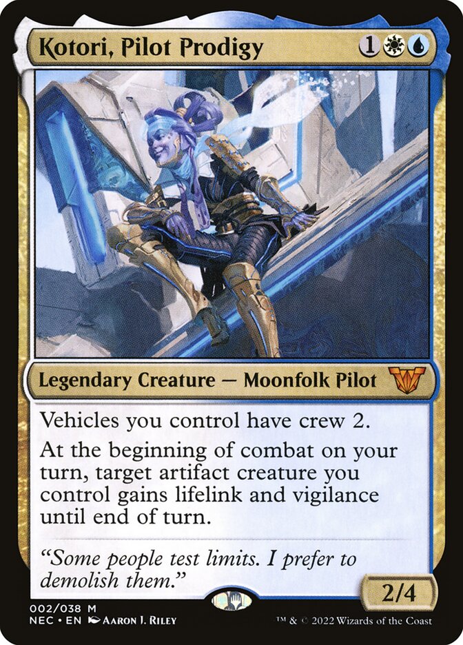 Kotori, Pilot Prodigy 2/38 (Commander: Kamigawa: Neon Dynasty)  - Foil | Good Games Morley