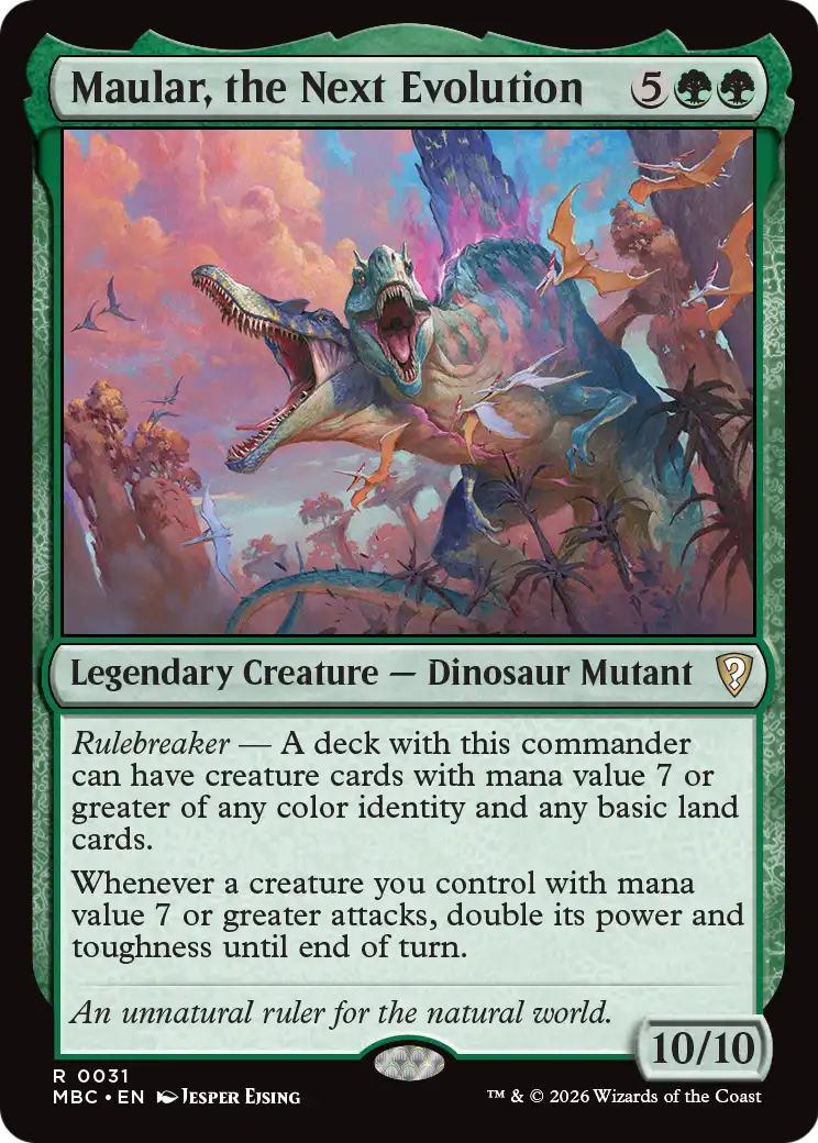 Maular, the Next Evolution [Mystery Booster: Commander Edition] | Good Games Morley