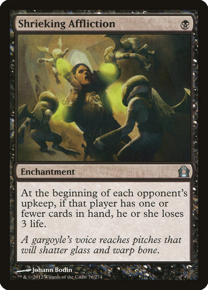 Shrieking Affliction 76/274 (Return to Ravnica)  - Foil | Good Games Morley