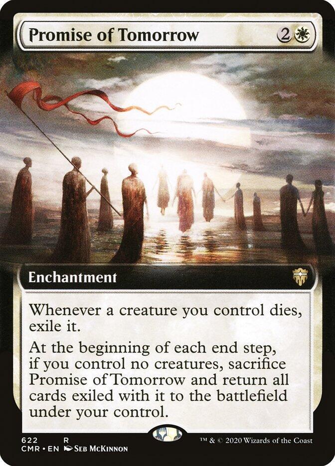 Promise of Tomorrow 622/361 (Commander Legends)  - Extended Art Foil | Good Games Morley