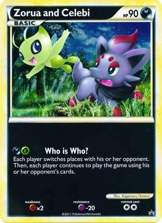 Zorua and Celebi (Jumbo Card) [Miscellaneous Cards] | Good Games Morley
