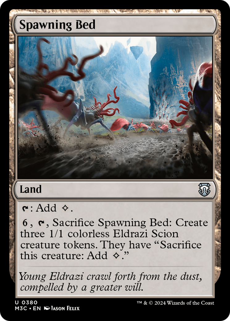 Spawning Bed (Ripple Foil) [Modern Horizons 3 Commander] | Good Games Morley