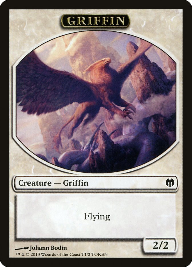 Griffin Token [Duel Decks: Heroes vs. Monsters Tokens] | Good Games Morley