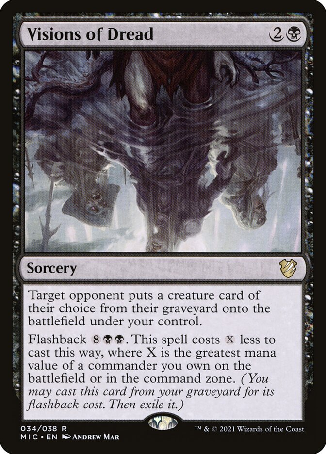 Visions of Dread 34/38 (Commander: Innistrad: Midnight Hunt)  | Good Games Morley