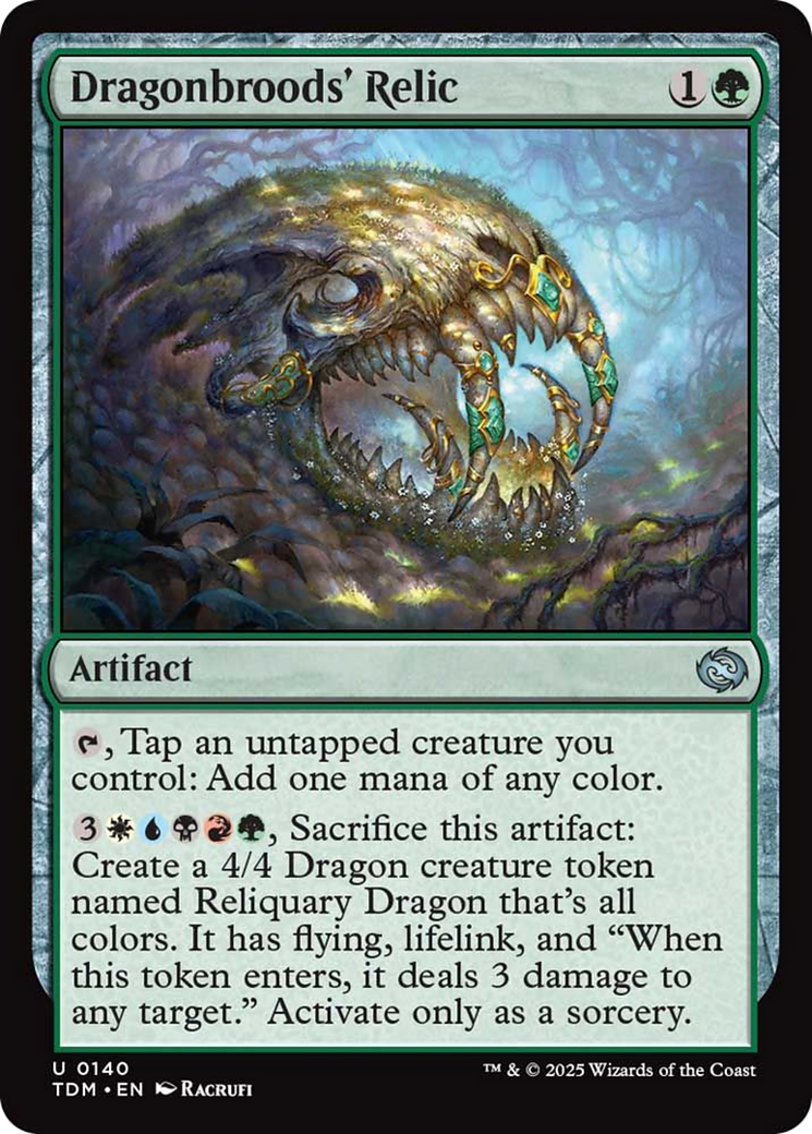 Dragonbroods' Relic [Tarkir: Dragonstorm] | Good Games Morley