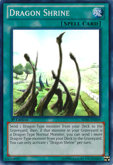 Dragon Shrine [SDBE-EN019] Super Rare | Good Games Morley