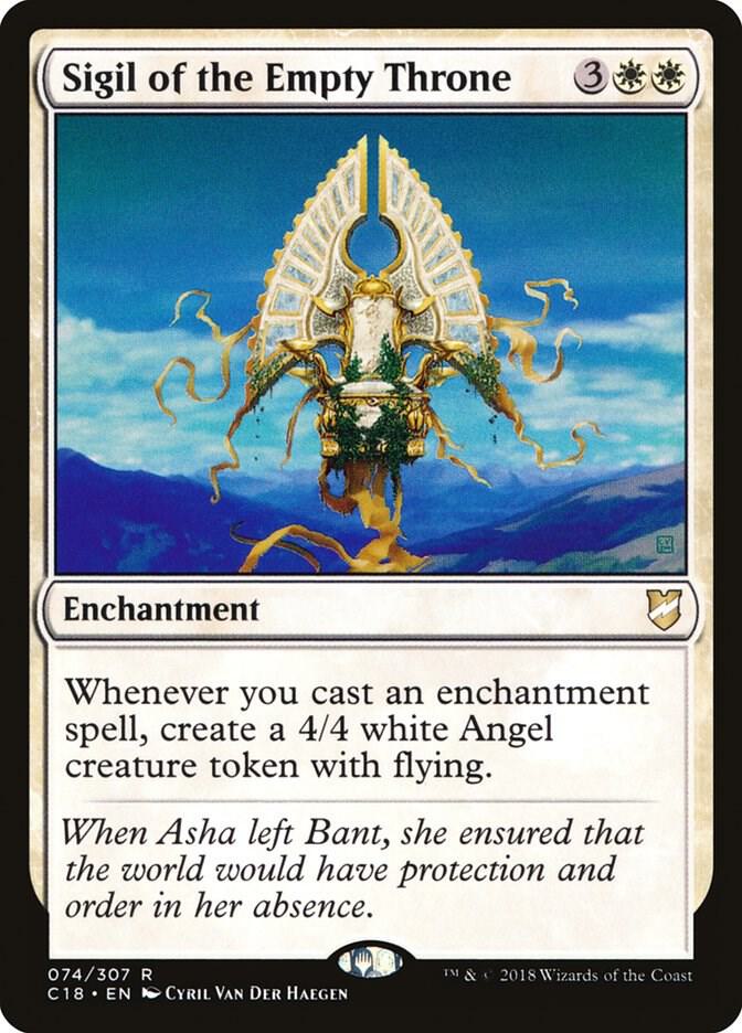 Sigil of the Empty Throne 74/307 (Commander 2018)  | Good Games Morley