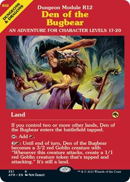 Den of the Bugbear Dungeon Module 351/281 (Adventures in the Forgotten Realms)  | Good Games Morley