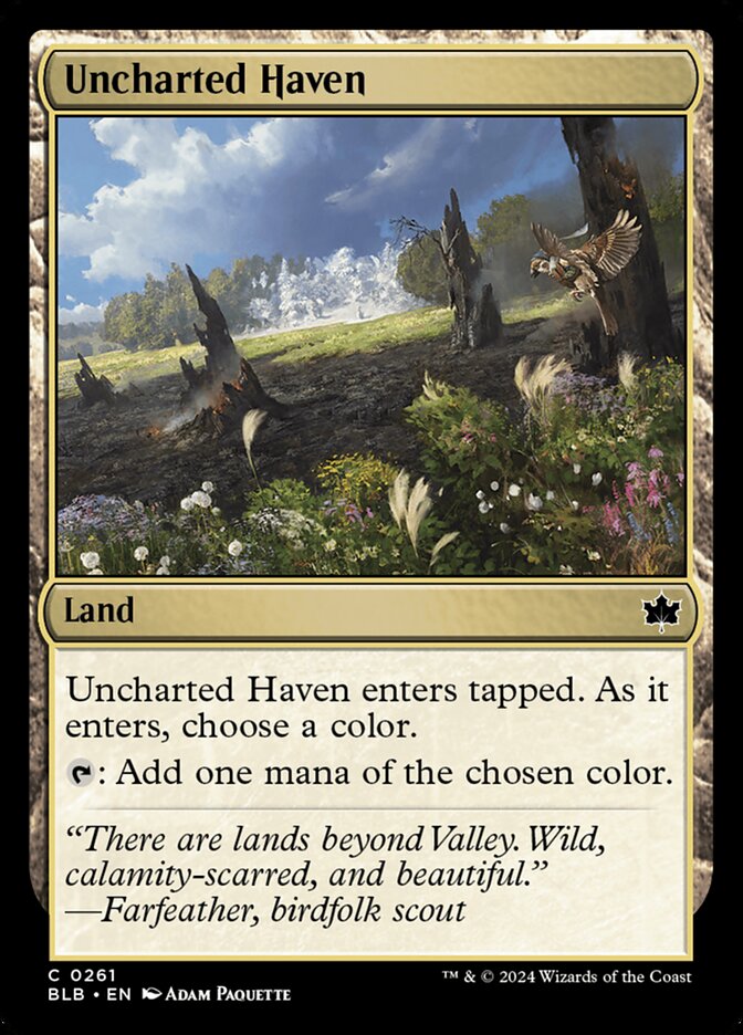 Uncharted Haven 261/281 (Bloomburrow)  | Good Games Morley