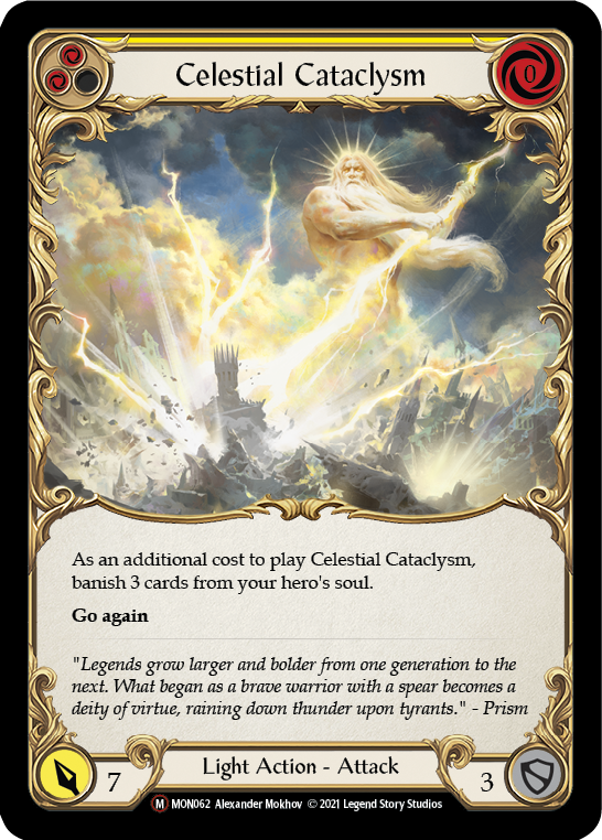 Celestial Cataclysm [U-MON062] (Monarch Unlimited)  Unlimited Normal | Good Games Morley