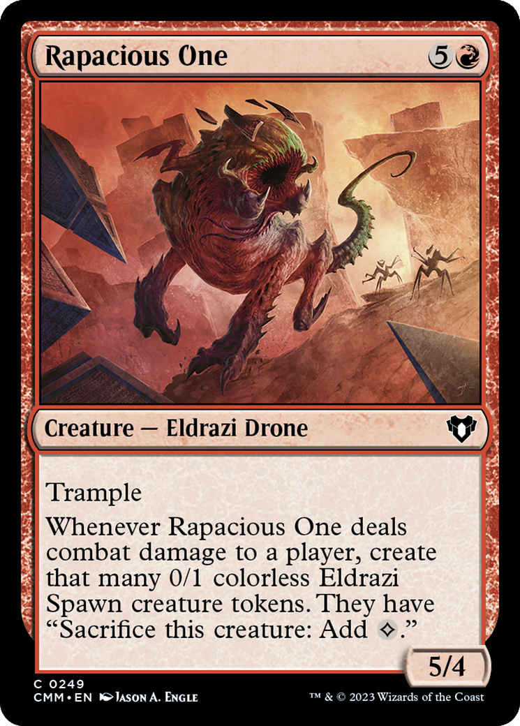 Rapacious One [Commander Masters] | Good Games Morley