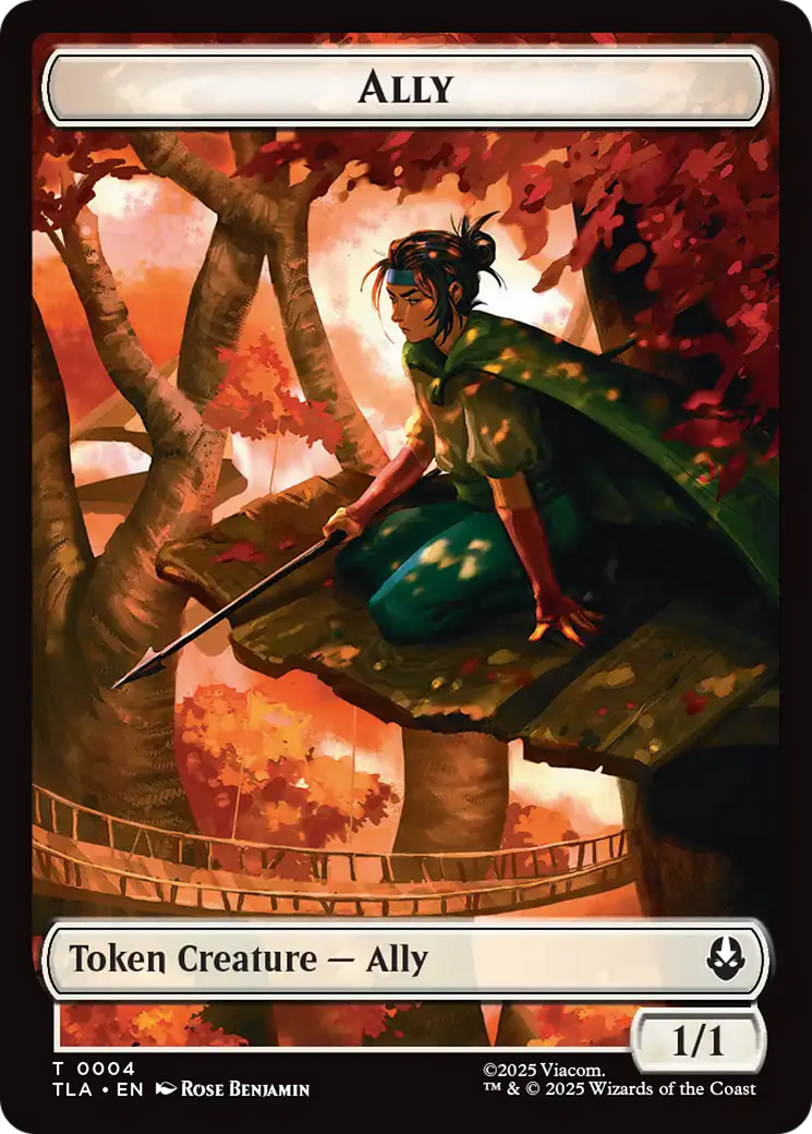 Ally (0004) // Spirit Double-Sided Token [Avatar: The Last Airbender Tokens] | Good Games Morley