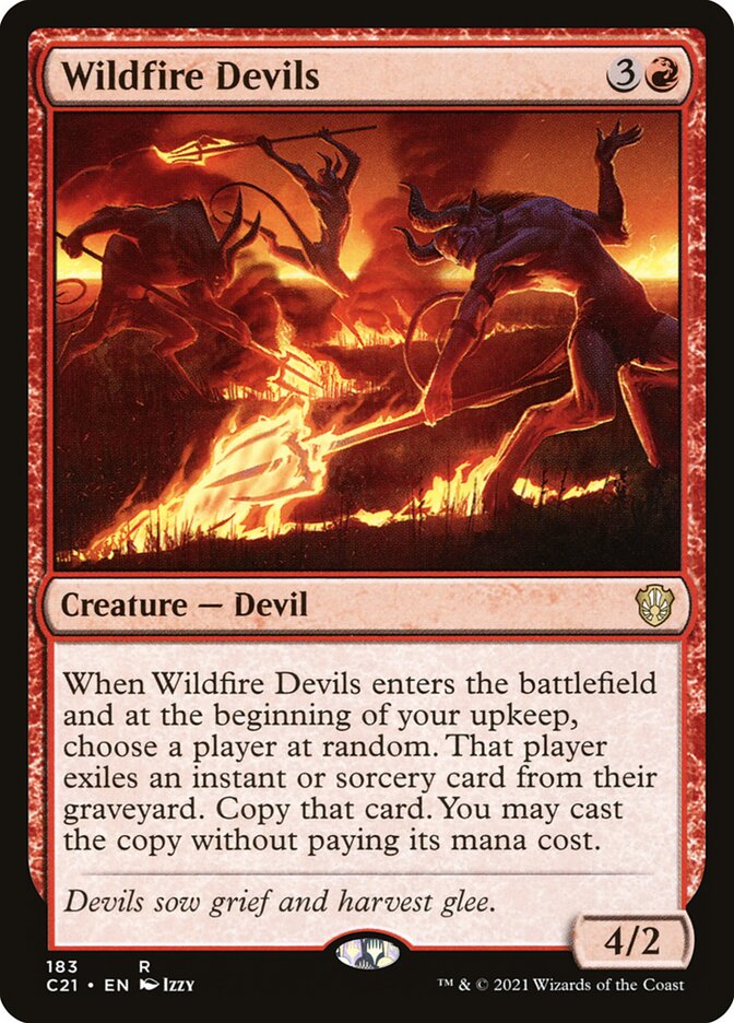 Wildfire Devils 183/81 (Commander 2021)  | Good Games Morley