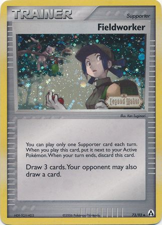 Fieldworker (73/92) (Stamped) [EX: Legend Maker] | Good Games Morley