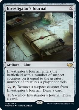 Investigators Journal 258/277 (Innistrad: Crimson Vow)  | Good Games Morley