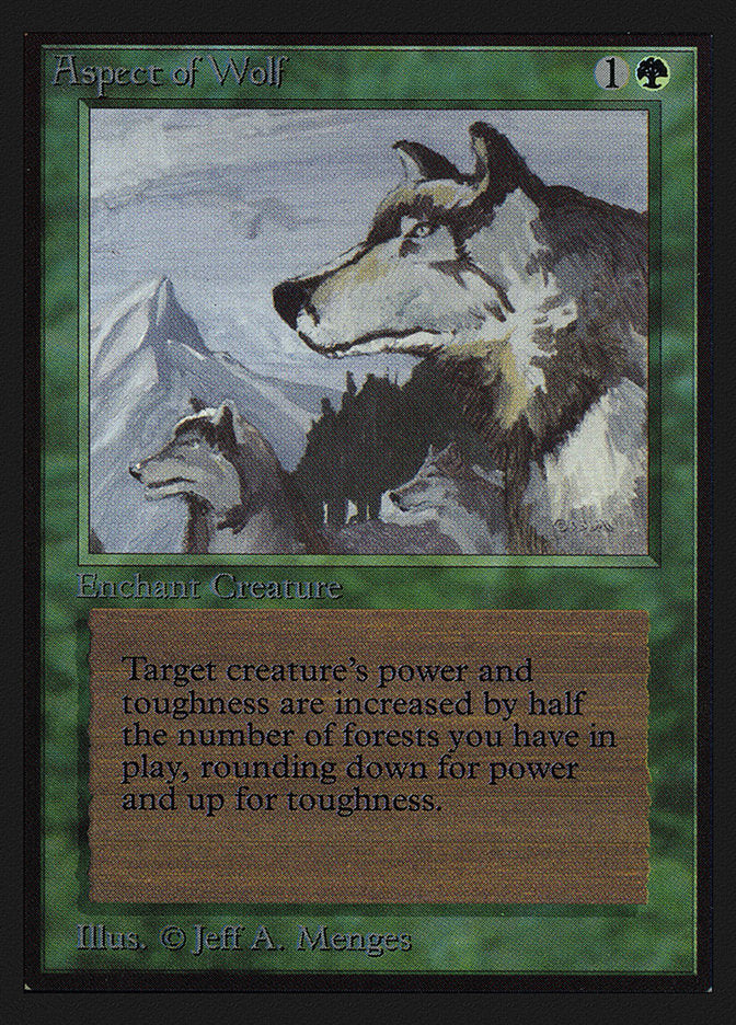Aspect of Wolf [International Collectors' Edition] | Good Games Morley