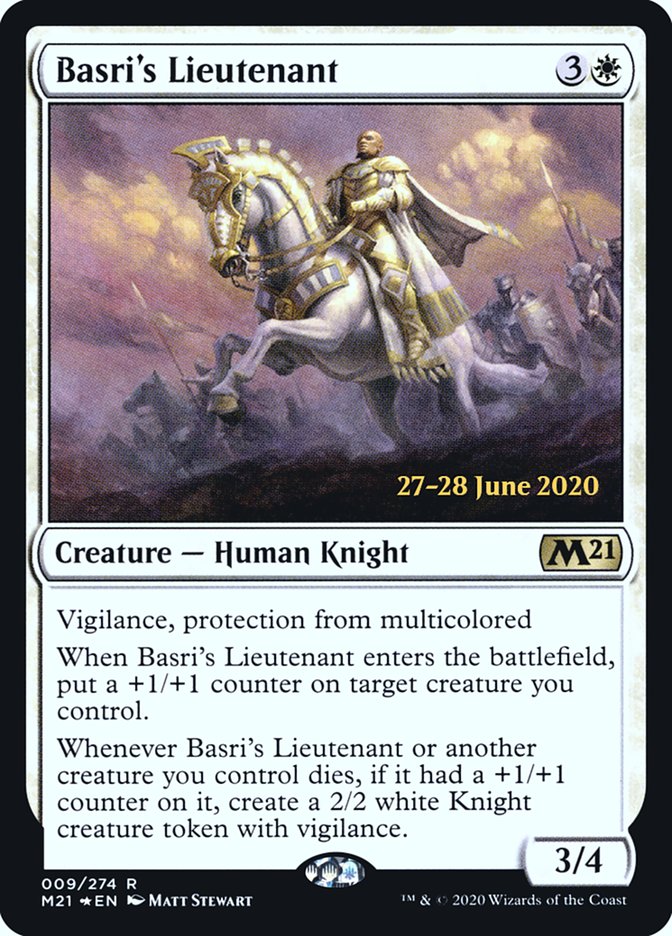 Basri's Lieutenant [Core Set 2021 Prerelease Promos] | Good Games Morley