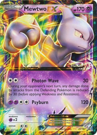 Mewtwo EX (XY183) (Jumbo Card) [XY: Black Star Promos] | Good Games Morley