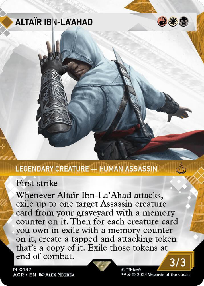 Altaïr Ibn-LaAhad 137/110 (Universes Beyond: Assassin's Creed)  - Showcase | Good Games Morley