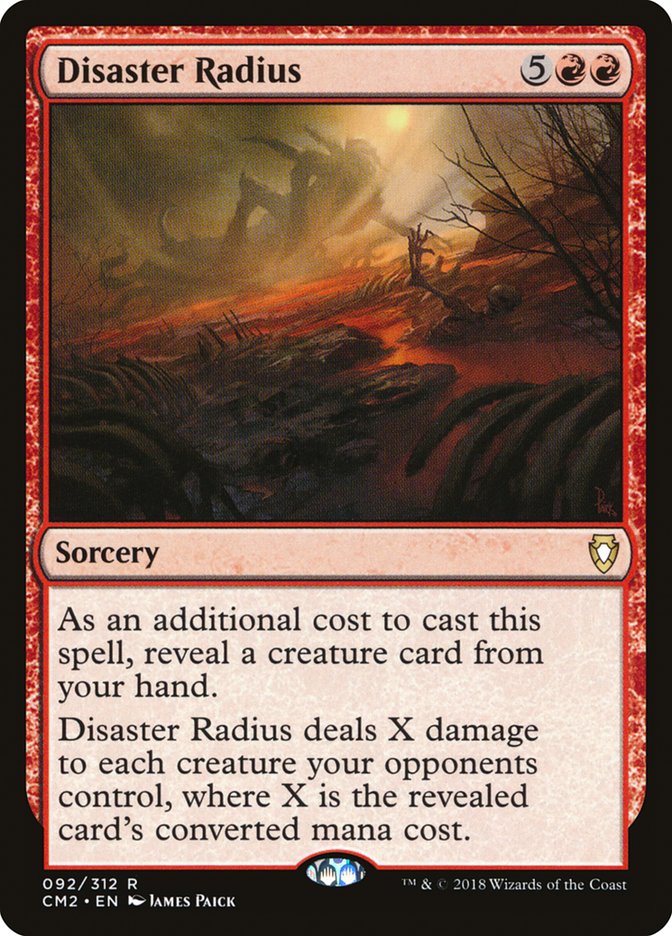 Disaster Radius 92/312 (Commander Anthology Volume II)  | Good Games Morley